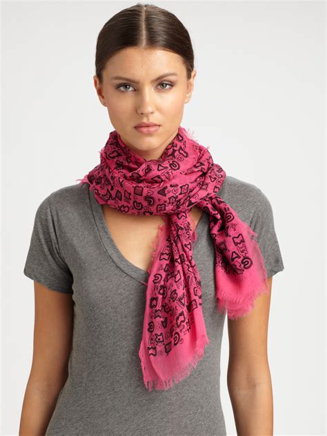 marc jacobs scarf